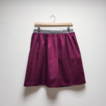 Jupe Ava Uni Fushia Intense – Image 2