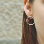 Boucles Minimalistes rondes et pierres – Image 10