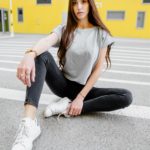 T-Shirt Krok Uni - Gris